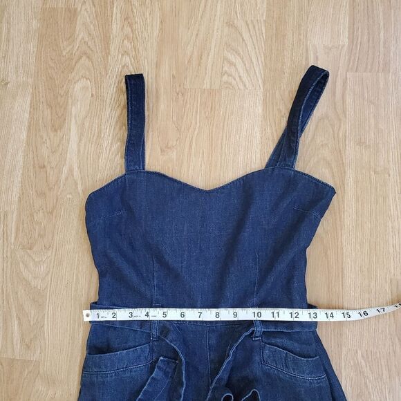 PAIGE Emma Denim Jumpsuit size XS. Excellent, gently worn condition - Picture 11 of 15